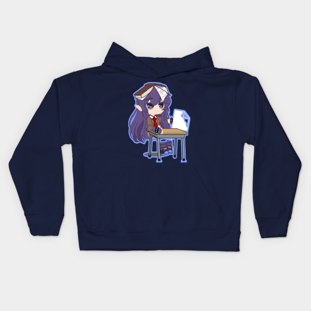 Gacha Life Cute Student Soooo Kawaii Kids Hoodie by Itz toca froggy